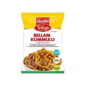 TELUGU FOODS BELLAM KOMMULU 170 GMS