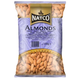 NATCO ALMONDS -  100g