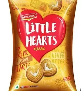BRITANNIA LITTLE HEARTS 75g
