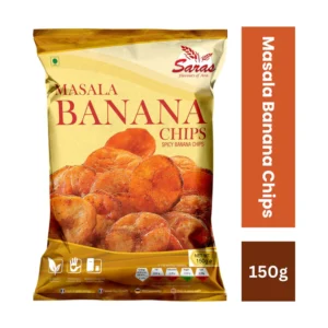SARAS NAMKEEN MASALA BANANA CHIPS 150G