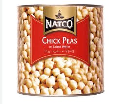 NATCO BOILED CHICK PEAS -  800g