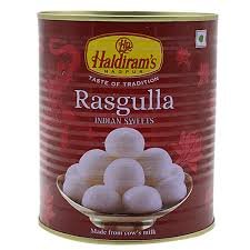 HALDIRAM TIN RASGULLA 1KG