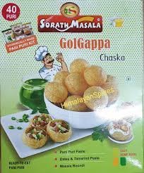 SORATH GOL GAPPA / PANI POORI READY TO FRY -  200g