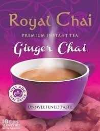 ROYAL CHAI 10s GINGER CHAI UNSWEETENED