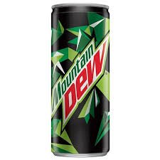 MOUNTAIN DEW CAN 250ml