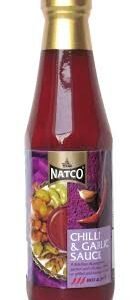NATCO GARLIC & CHILLI SAUCE -  340g
