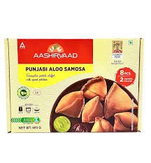 Aashirvaad Punjabi Aloo Samosa 8Pcs