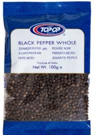 TOP-OP BLACK PEPPER WHOLE 100g