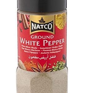 NATCO GROUND WHITE PEPPER -  100g
