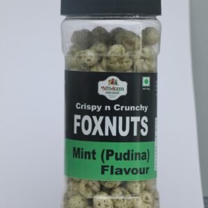 FOXNUTS Phool Makhana Puffed Water Lily Gorgon Nut 80gm - CHATPATA FLAVOUR (Copy)