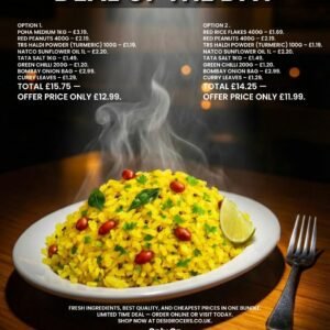 Indian Poha Receipe - All Items